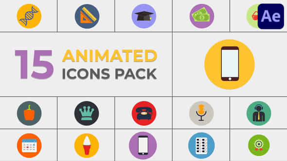 Icons Pack - VideoHive 45731326