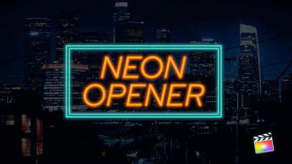 Neon Titles Promo - VideoHive 27250379