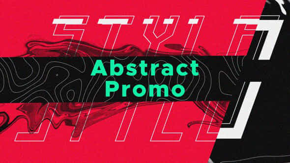 Abstract Typography Promo - VideoHive 52746968