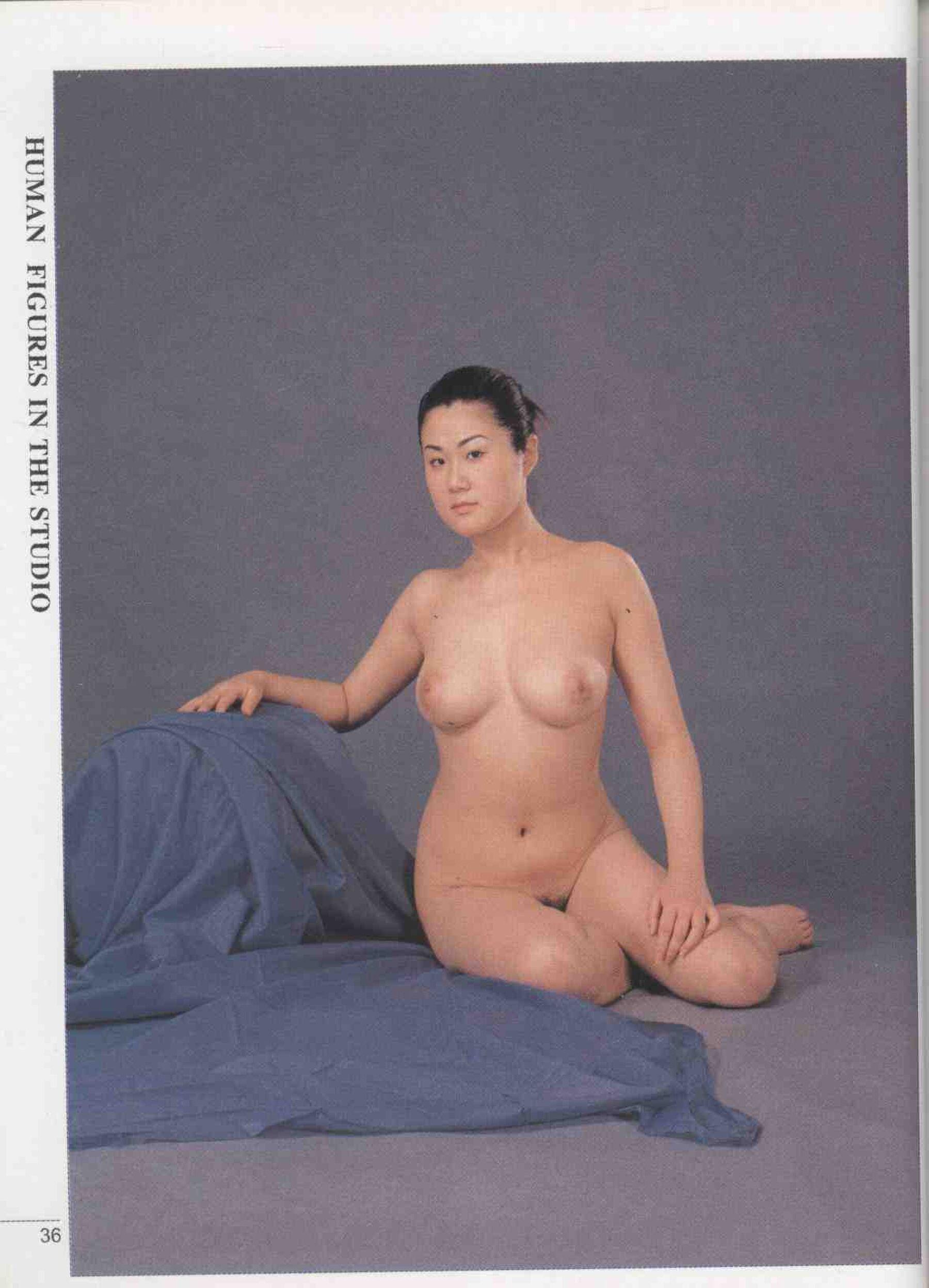 书籍扫描 实用人体模特摄影·坐姿篇(41)