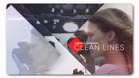 Clean Lines Cinematic Slideshow - VideoHive 22745356