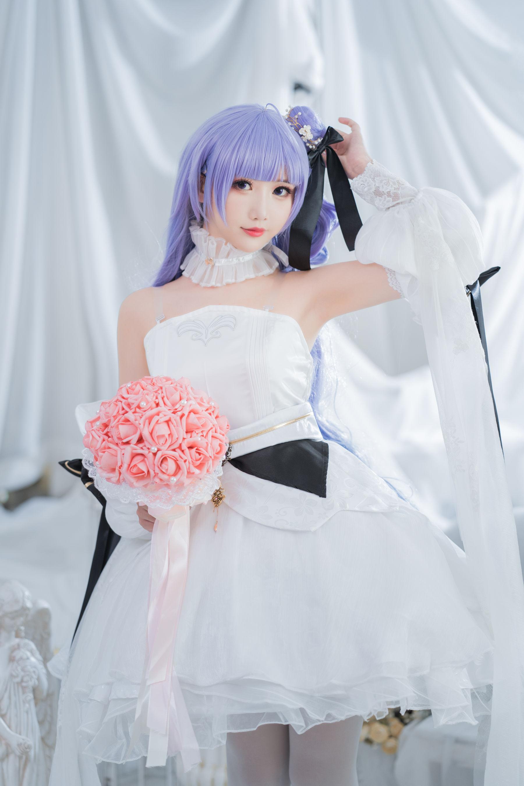 [Cosplay] 面饼仙儿 – 独角兽婚纱(10)