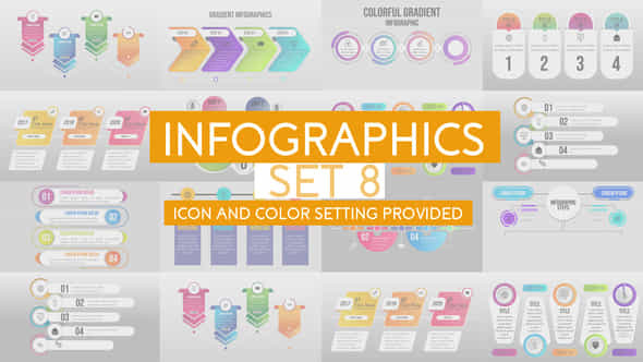 Infographics Set 8 - VideoHive 24749588
