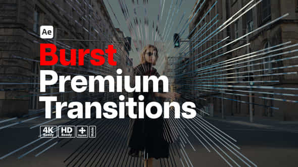 Premium Transitions Burst - VideoHive 53272383