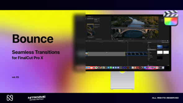 Bounce Transitions - VideoHive 47985800