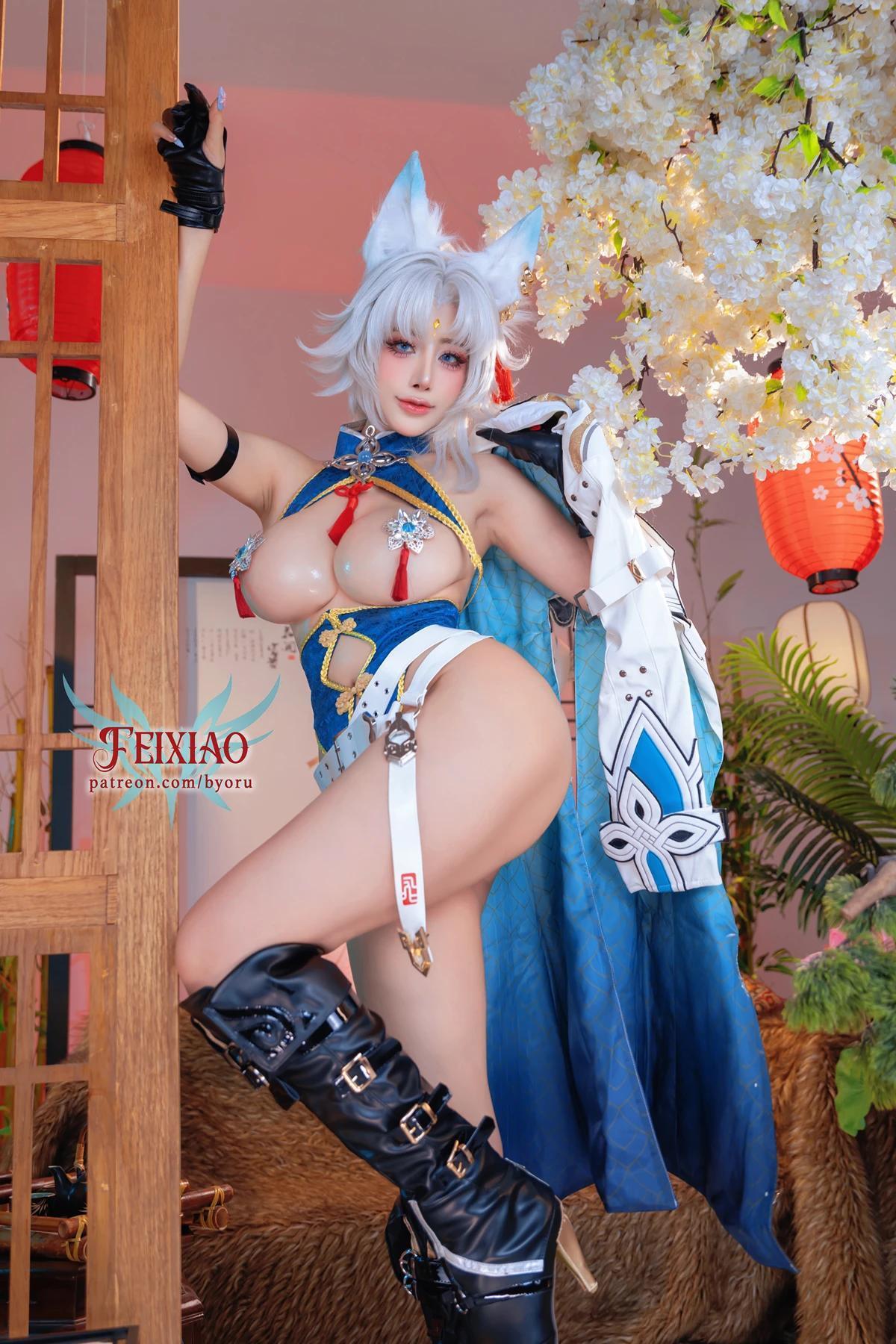 Cosplay 日本性感萝莉Byoru – Feixiao(9)