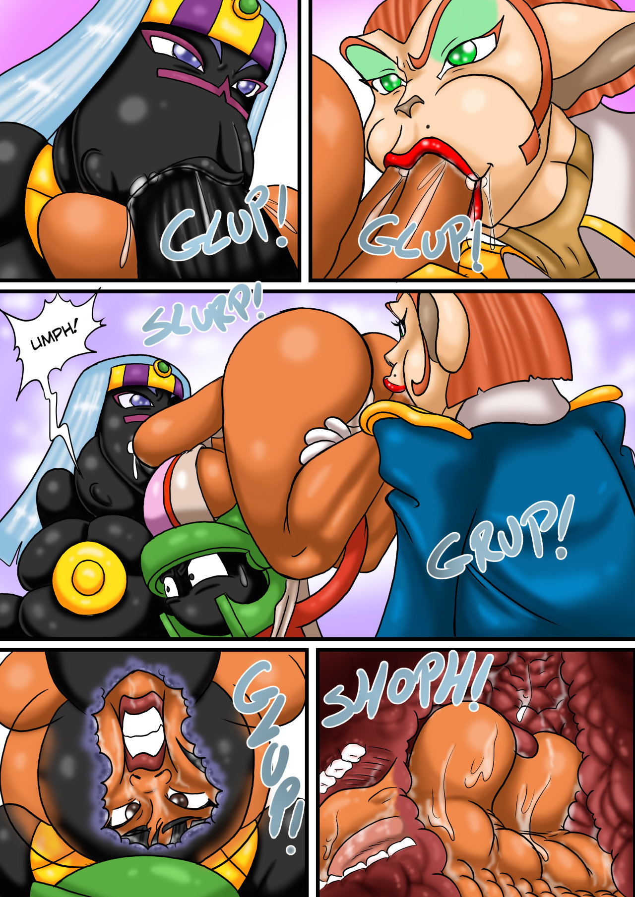 NATSUMEMETALSONIC VORE IN DEEP SPACE VARIOUS ONGOING PARTE 2 - 2