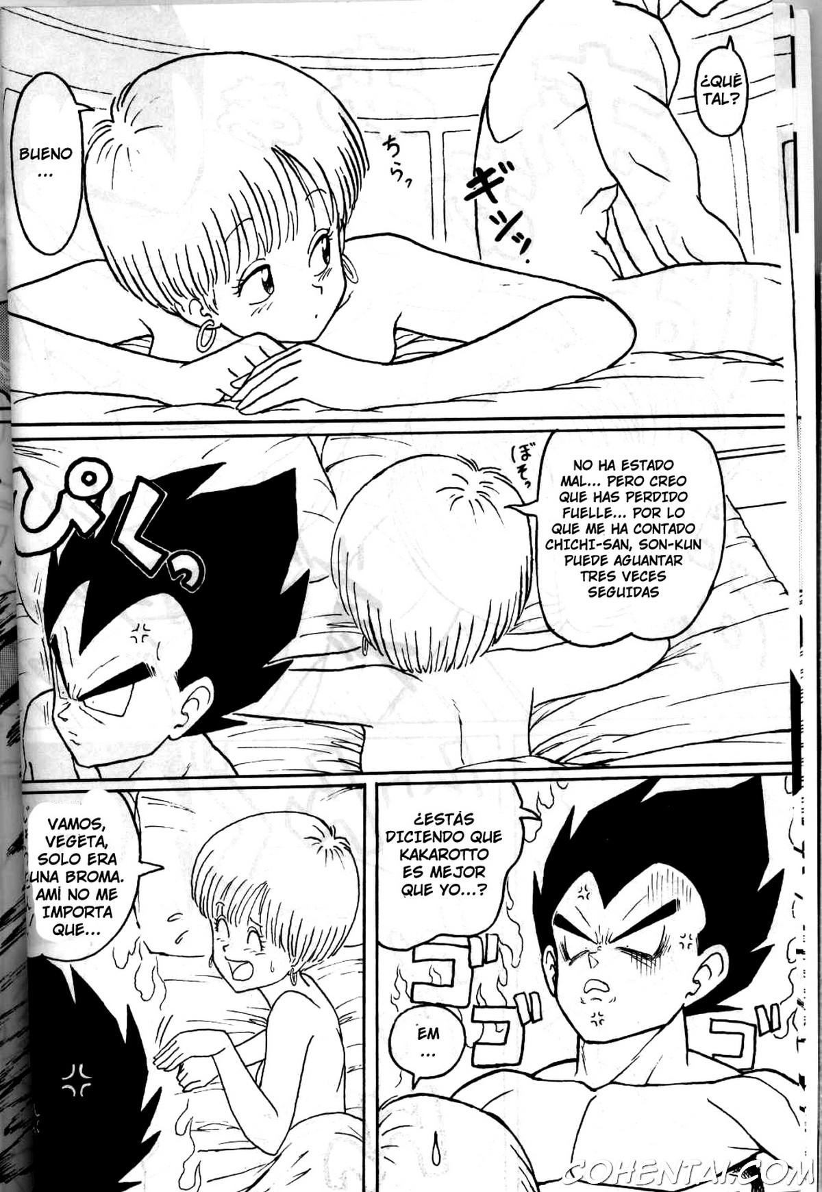 Chou Oyaji (Shinsen na Mrs Jishin no Bishou Vol. 4) (Dragon Ball Z) xxx comics manga porno doujin hentai español sexo 