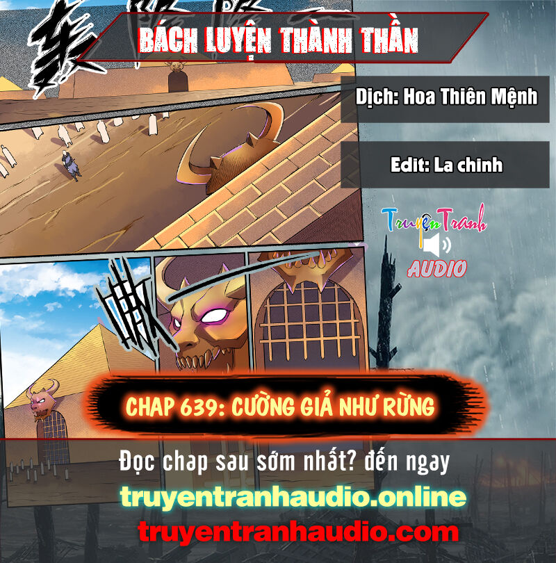 Bách Luyện Thành Thần Chap 639 . Next Chap Chap 640
