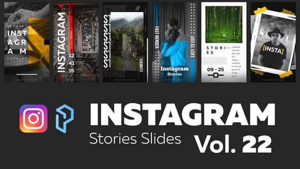 Instagram Stories Slides Vol. 22 - VideoHive 29180631