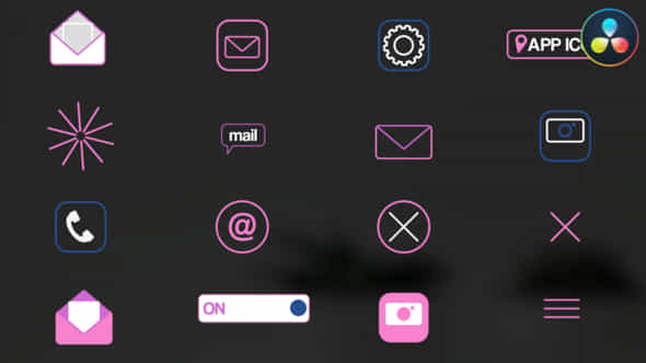 App Icons For Davinci Resolve - VideoHive 50500793