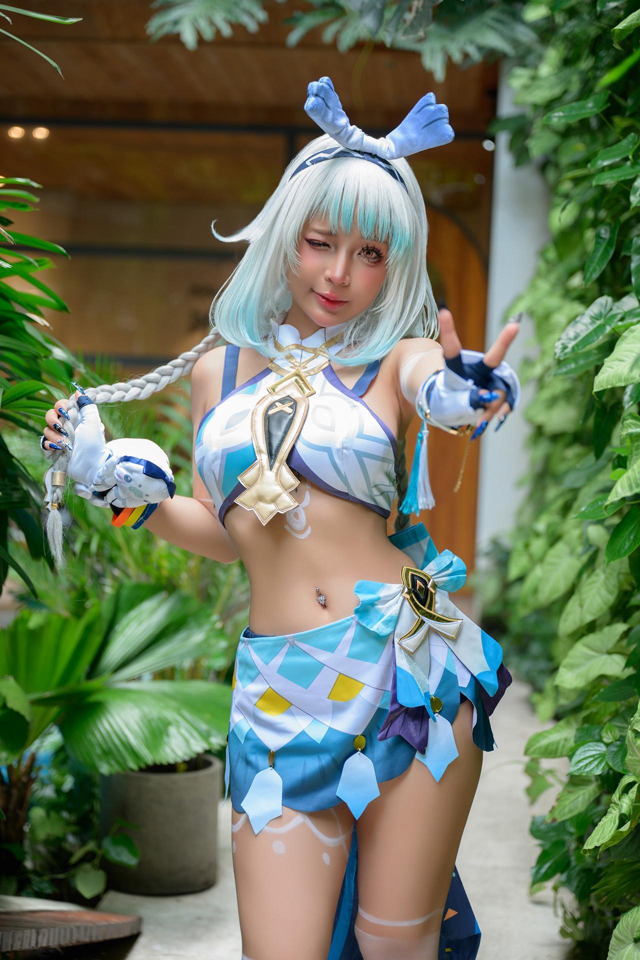 Cosplay Umeko.J – 原神 – 玛拉妮(3)