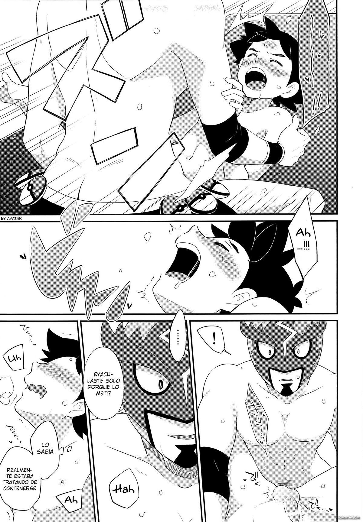 Nayameru-kun ni Knockout (Pokémon Sun and Moon) xxx comics manga porno doujin hentai español sexo 