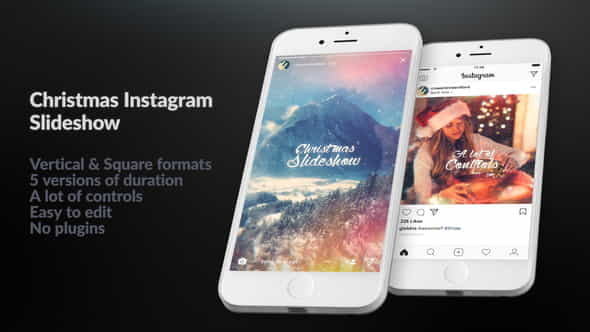 Instagram Christmas Slideshow - VideoHive 22846427