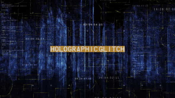 Holographic City Opener - VideoHive 24418211