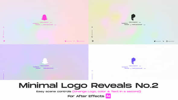 Minimal Logo Reveal - VideoHive 43333386