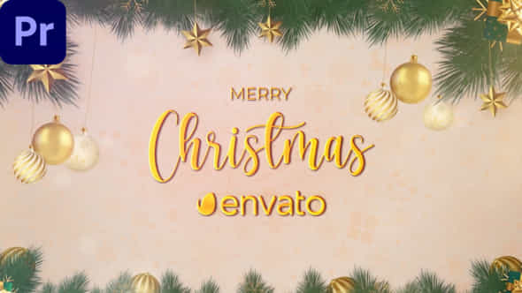 Merry Christmas Intro - VideoHive 42130556