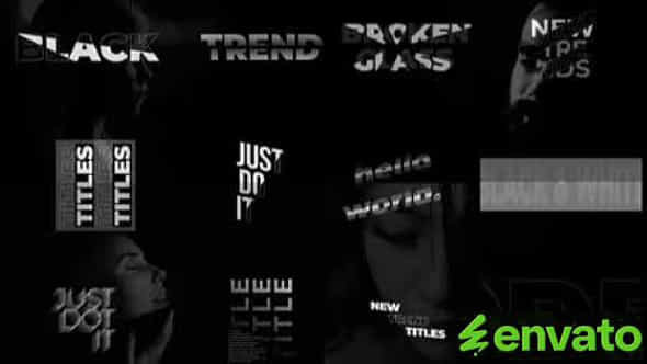 Typography Titles Premiere Pro Templates - VideoHive 37519810