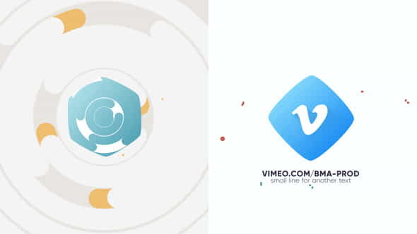 Flat Logo Intro - VideoHive 22351639