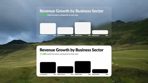 Glass Solid Infographics - VideoHive 58855949