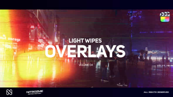 Light Wipes Overlays Vol 04 For Final Cut Pro X - VideoHive 50159116