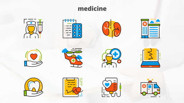 Medicine And Healthcare - Flat - VideoHive 24429447