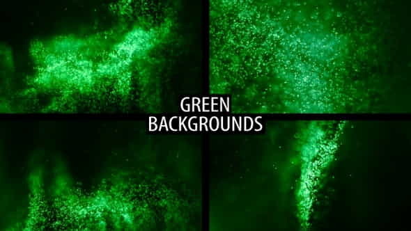 Green Backgrounds - VideoHive 23066322