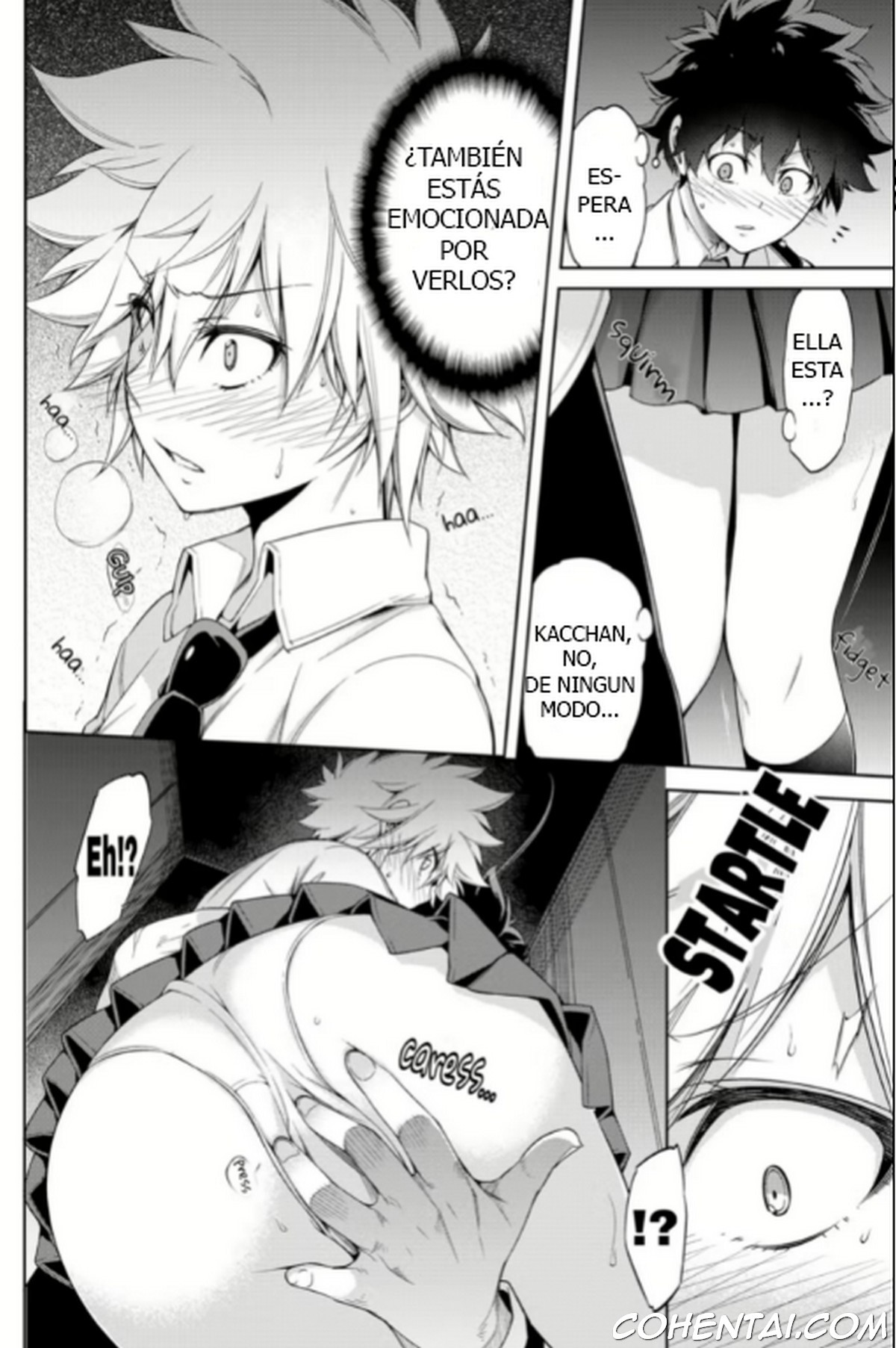 Boku no Iinazuke to Osananajimi ga Shuraba Sugiru Ver. 2 (Boku no Hero Academia) xxx comics manga porno doujin hentai español sexo 