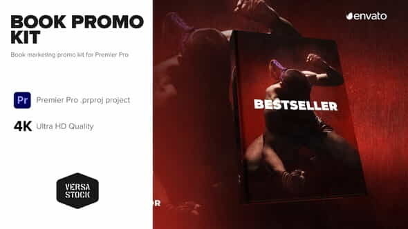 Book Marketing Promo Kit 4K - VideoHive 34631431