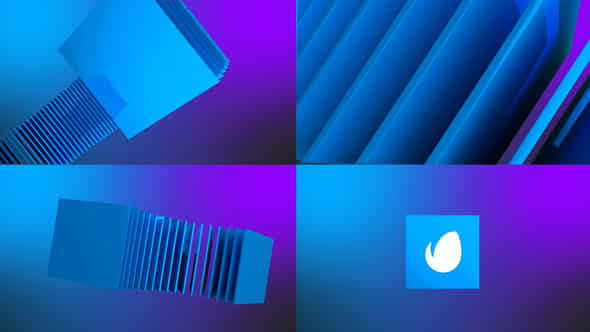 Modern Dynamic Cubic - VideoHive 45304536