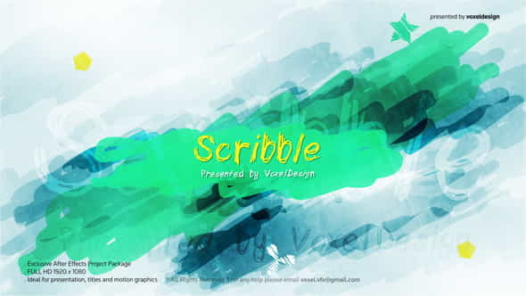 Scribble Show Opener - VideoHive 25434754