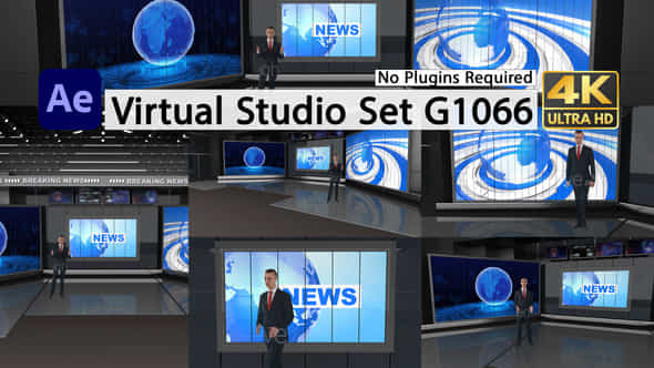 Virtual Studio Set - VideoHive 38089290