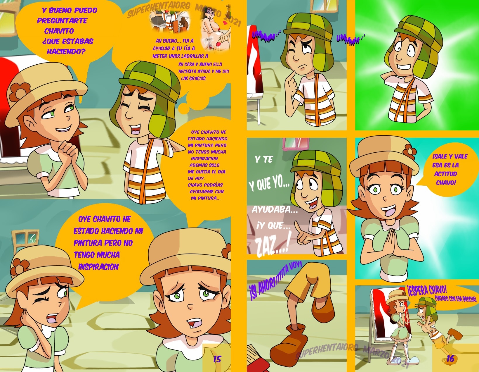 [Superhentaiorg] El Chavo – Los Secretos de la Vecindad #2 - 6