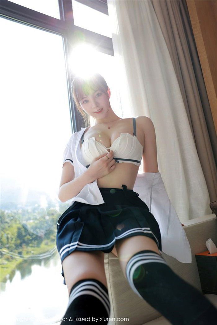 模范学院yoo优优清纯校服系列写真(42)