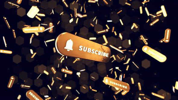 Subscribe Logo - VideoHive 43413334