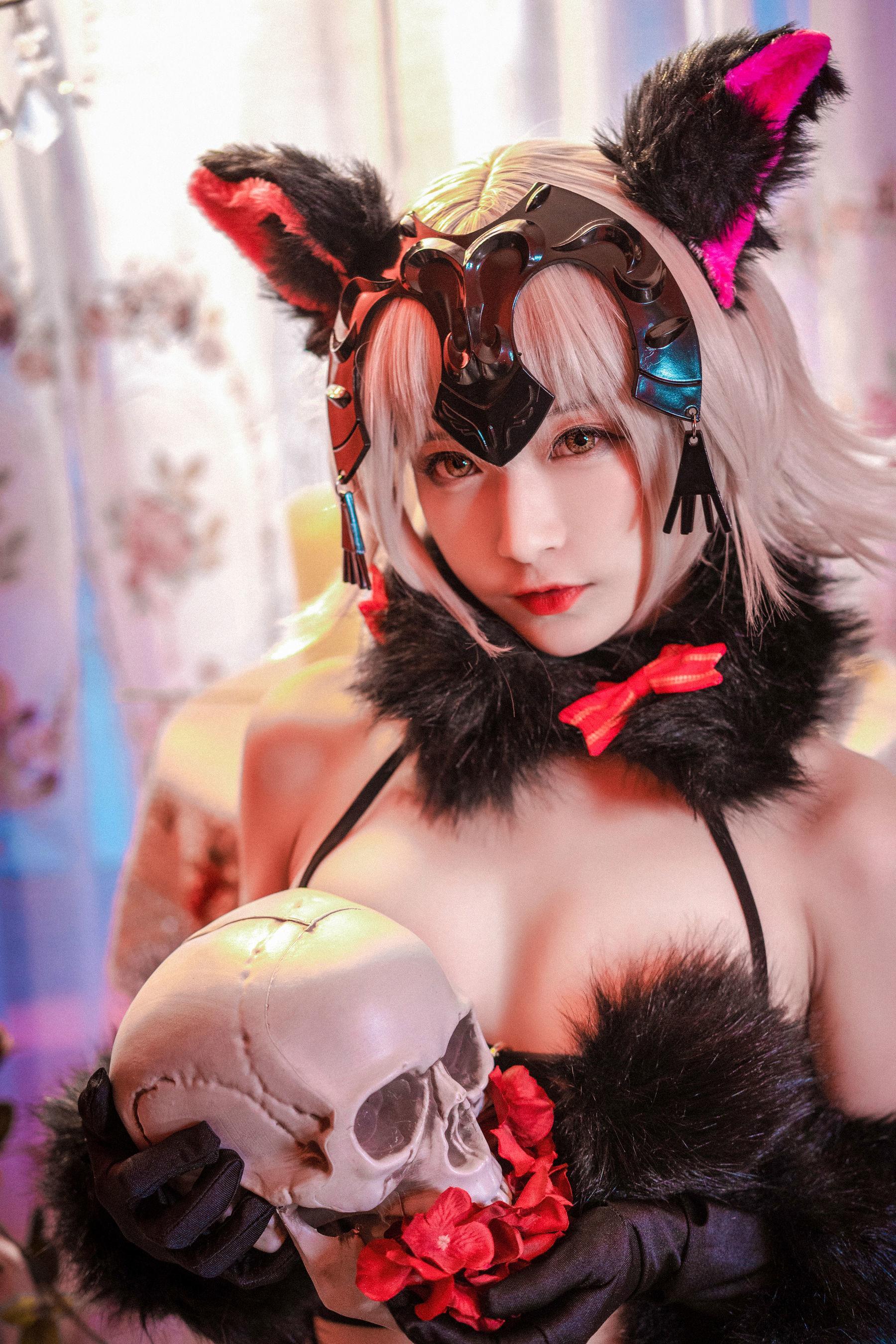 [美女Coser] 铁板烧鬼舞w 《花魁2》 写真集(3)