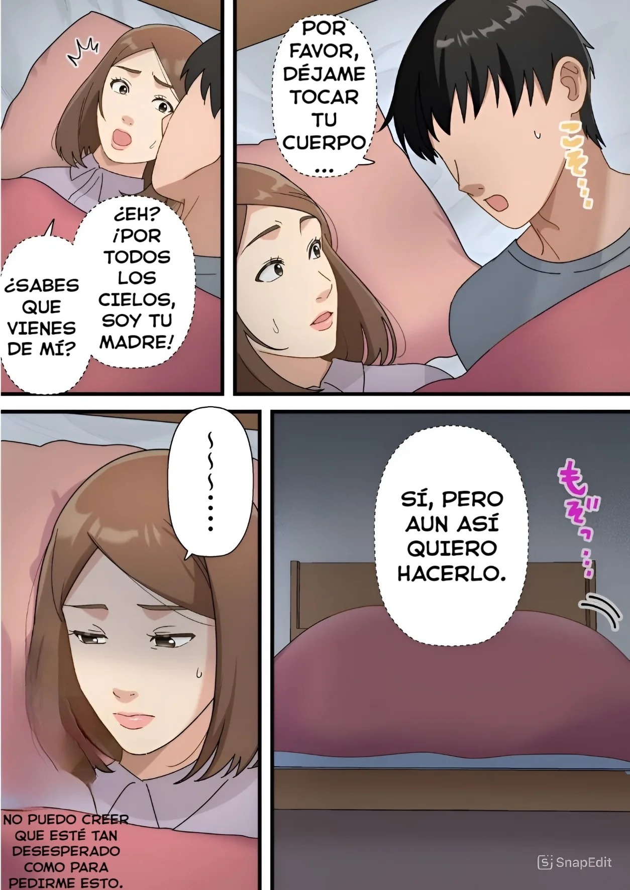 [Yuriko Club] Uchi no Musuko ga Uma sugite [Spanish] [WincestScans]