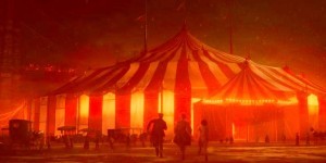 Circus tent from the end of The Greatest Showman