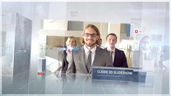 Clean 3D Corporate - VideoHive 26806318
