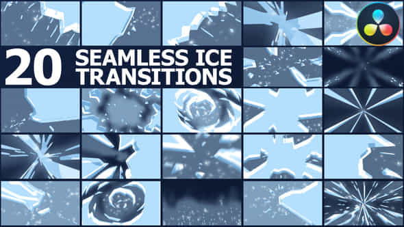 Seamless Ice Transitions - VideoHive 43014639