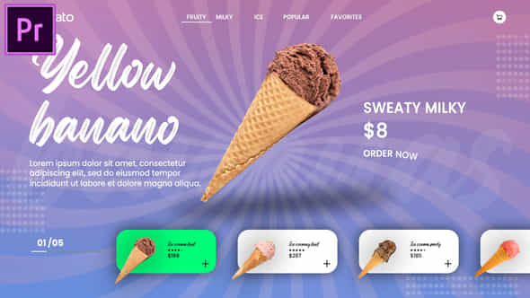 Ice Cream Promo - VideoHive 45958367