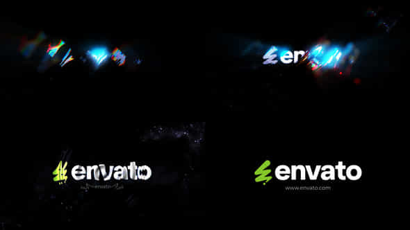 Glitch Ripple Logo Reveal - VideoHive 56680658