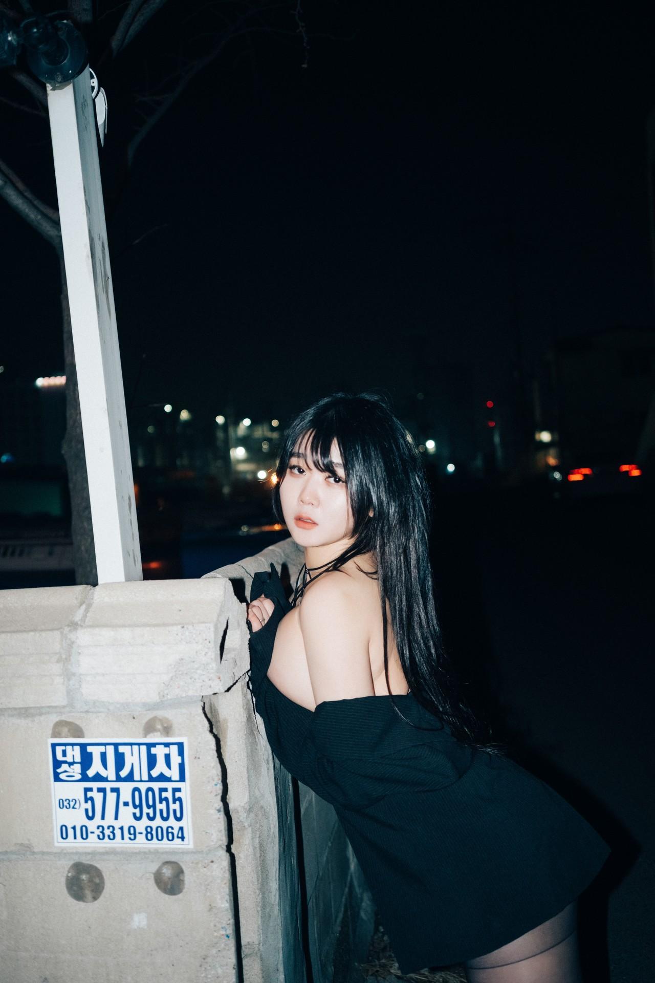 ZIA.Kwon 권지아, [Loozy] XXX At Night Road Set.01(80)