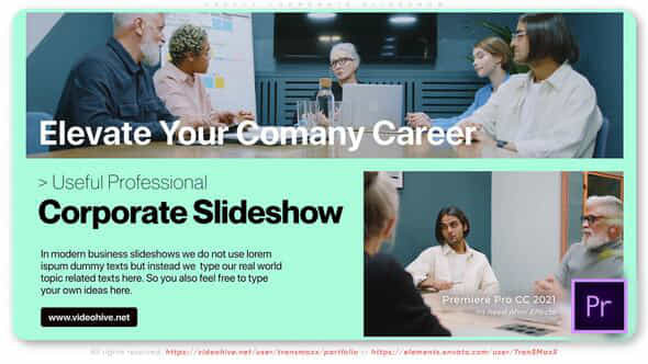 Useful Corporate Slideshow - VideoHive 52032867