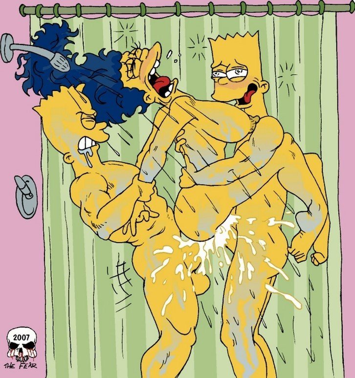 Marge en la Playa – Simpsons Hentai - 13