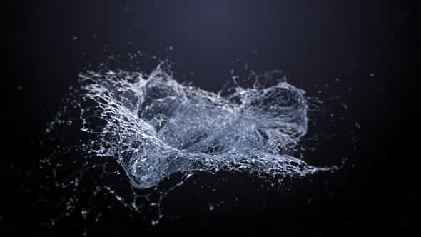 Water Splash Logo Reveal - VideoHive 37288697