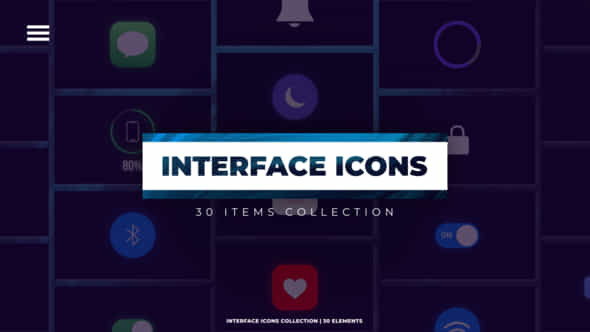 Interfaces Icons - VideoHive 40420006