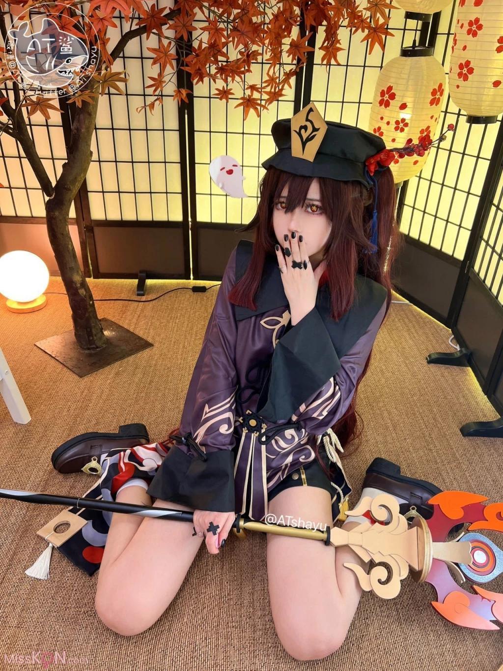 Coser@AT鲨: 原神 胡桃 (75 photos)(32)