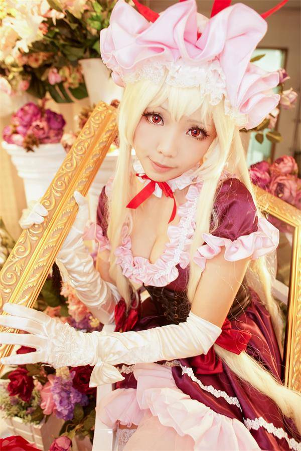 Cosplay 東方千夜夢 八雲紫 福利老司机