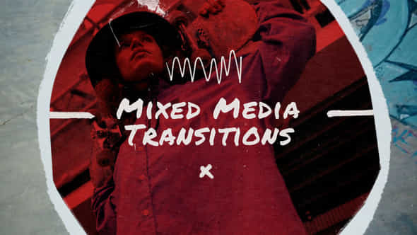 Mixed Media Transitions - VideoHive 52025598